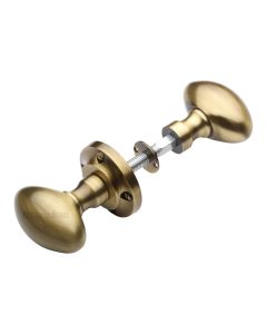 Heritage Brass Antique Brass Suffolk Rim Door Knob