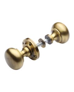 Heritage Brass Antique Brass Victoria Rim Door Knob
