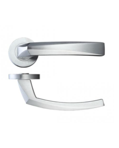Rosso Maniglie Satin Chrome Hydra Lever Furniture | RM010SC