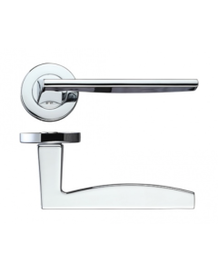 Rosso Maniglie Polished Chrome Pavo Lever Furniture | RM030CP