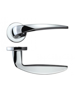 Rosso Maniglie Polished Chrome Cygnus Lever Furniture | RM040CP