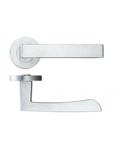 Rosso Maniglie Satin Chrome Mensa Lever Furniture | RM050SC