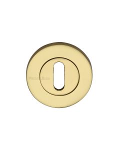 Polished Brass Standard Key Escutcheon Round - RS2000