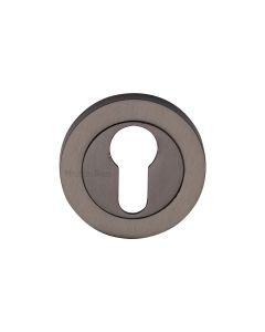 Matt Bronze Euro Profile Cylinder Escutcheon Round - RS2004