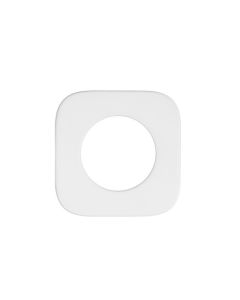 Powder Coat White Rosso Mini Squircle Spare Rose | RT-MINISQ-SR-PCW