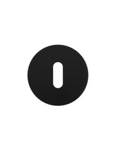 Matt Black Rosso Slim Standard Key Escutcheon | RT002-SLIM-PCB