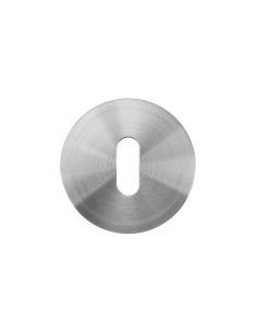 Satin Stainless Steel Rosso Slim Standard Key Escutcheon | RT002-SLIM-SSS