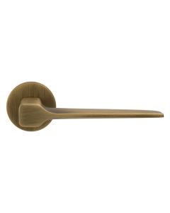 Carlisle Antique Brass Sonica Lever on Rose | SC5AB