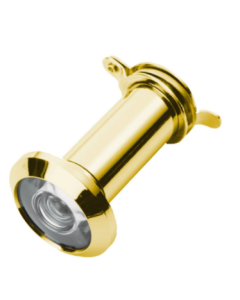 Polished Brass 180 degree Door Viewer, 34-54mm | AA77PB