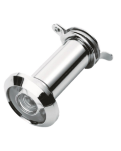 Satin Chrome 180 degree Door Viewer, 34-54mm | AA77SC