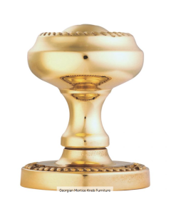 Set Carlisle Brass Polished Brass Georgan Mortice Knob | FG4PB