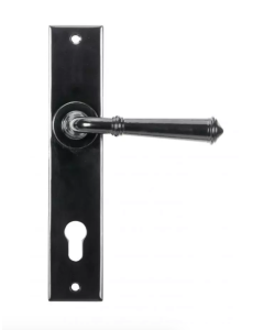 Set From the Anvil Black Regency Lever Espag. Lock Set | 45589