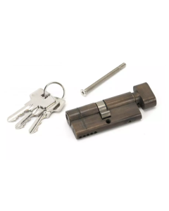 From the Anvil Aged Brass 35/35 5pin Euro Cylinder/Thumbturn KA | 45871