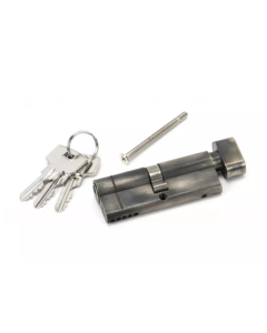 From the Anvil Pewter 40/40 5pin Euro Cylinder/Thumbturn KA | 45874