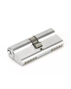 From the Anvil Satin Chrome 35/35 5pin Euro Cylinder KA | 46250