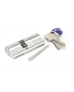 From the Anvil Satin Chrome 35/45 5pin Euro Cylinder KA | 46256