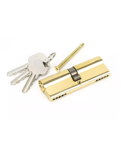 From the Anvil Lacquered Brass 45/45 5pin Euro Cylinder KA | 46257