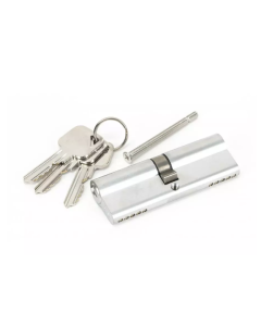 From the Anvil Satin Chrome 45/45 5pin Euro Cylinder KA | 46259