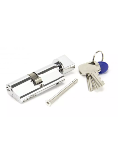 From the Anvil Polished Chrome 35/35 5pin Euro Cylinder/Thumbturn KA | 46273