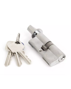 From the Anvil Satin Chrome 35/35 5pin Euro Cylinder/Thumbturn KA | 46274