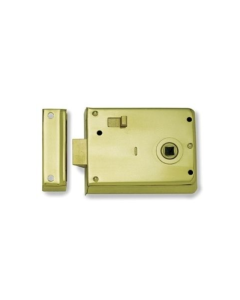 Polished Brass 102x76mm Contract Rim Latch