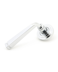 Set From the Anvil Polished Chrome Avon Lever on Art Deco rose | 45616