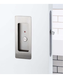 Matte Black 150mm Bathroom Lock Set | PH7150BMB