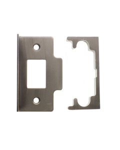Atlantic Matt Gun Metal CE Certifire Tubular Latch Rebate Set | ALREBCEMBN