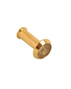Polished Brass 180 degree Door Viewer, 35-60mm