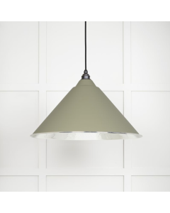 From the Anvil Hammered Nickel Hockley Pendant in Tump | 45433TU