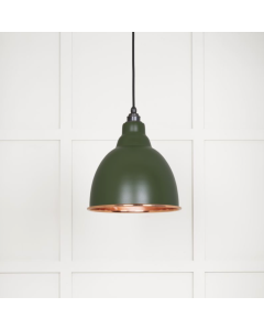 From the Anvil Smooth Copper Brindley Pendant in Heath | 49500SH