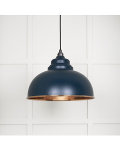 From the Anvil Smooth Copper Harborne Pendant in Dusk | 49501SDU