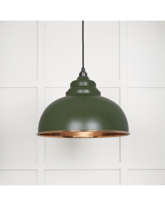 From the Anvil Smooth Copper Harborne Pendant in Heath | 49501SH