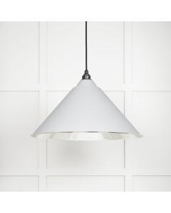 From the Anvil Smooth Nickel Hockley Pendant in Flock | 49506F