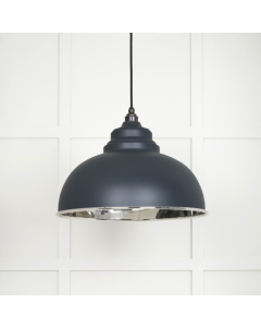 From the Anvil Smooth Nickel Harborne Pendant in Soot | 49505SO