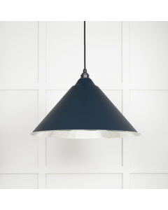 From the Anvil Smooth Nickel Hockley Pendant in Dusk | 49506DU