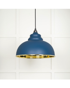 From the Anvil Smooth Brass Harborne Pendant in Upstream | 49522U