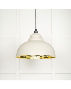 From the Anvil Smooth Brass Harborne Pendant in Teasel | 49522TE