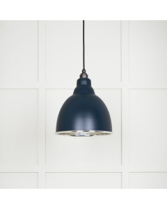From the Anvil Hammered Nickel Brindley Pendant in Dusk | 49511DU