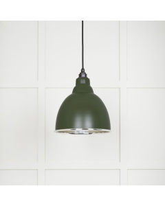 From the Anvil Hammered Nickel Brindley Pendant in Heath | 49511H