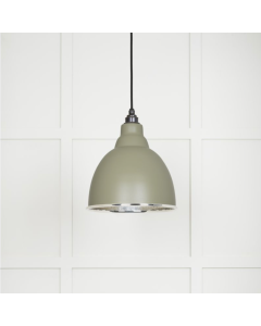 From the Anvil Hammered Nickel Brindley Pendant in Tump | 49511TU