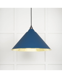 From the Anvil Smooth Brass Hockley Pendant in Upstream | 49524U