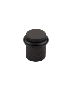 Burlington Dark Bronze Knurl Floor Mounted Door Stop | BUR964DB