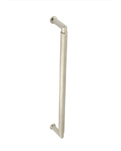 Burlington Piccadilly 425mm Polished Nickel Face Fix Pull Handle | BUR140PNFF