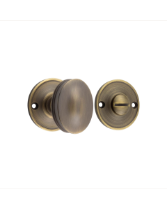 Burlington 40mm Antique Brass Turn and Release | BUR120AB