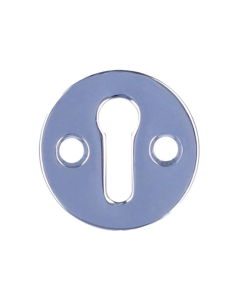 Alexander and Wilks Polished Chrome Victorian Escutcheon STD Profile | AW399PC