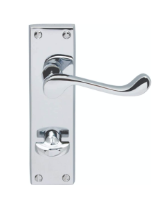 Carlisle Brass Polished Chrome Victorian Lever Bathroom Furniture | CBS54WCCP