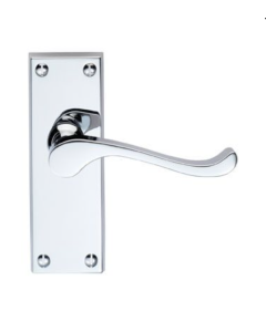 Carlisle Brass Polished Chrome Victorian Scroll Lever | CBS55CP