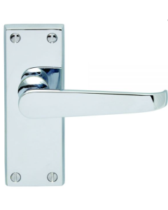 Carlisle Brass Polished Chrome Contract Range Victorian Lever On Backplate | CBV31CP