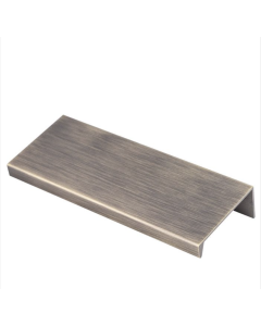 Antique Brass 100mm Squared Edge Pull | FTD302BAB